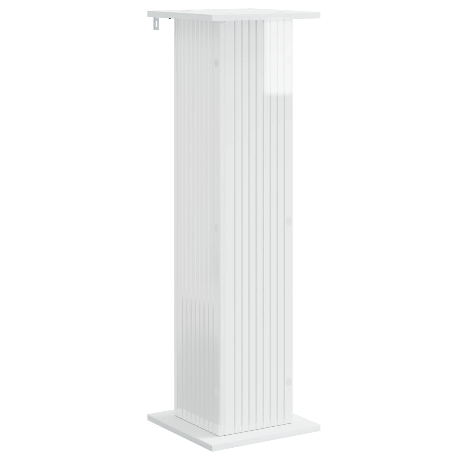 Plantenstandaard Hoogglans Wit 30,5 x 30 x 100,5 cm
