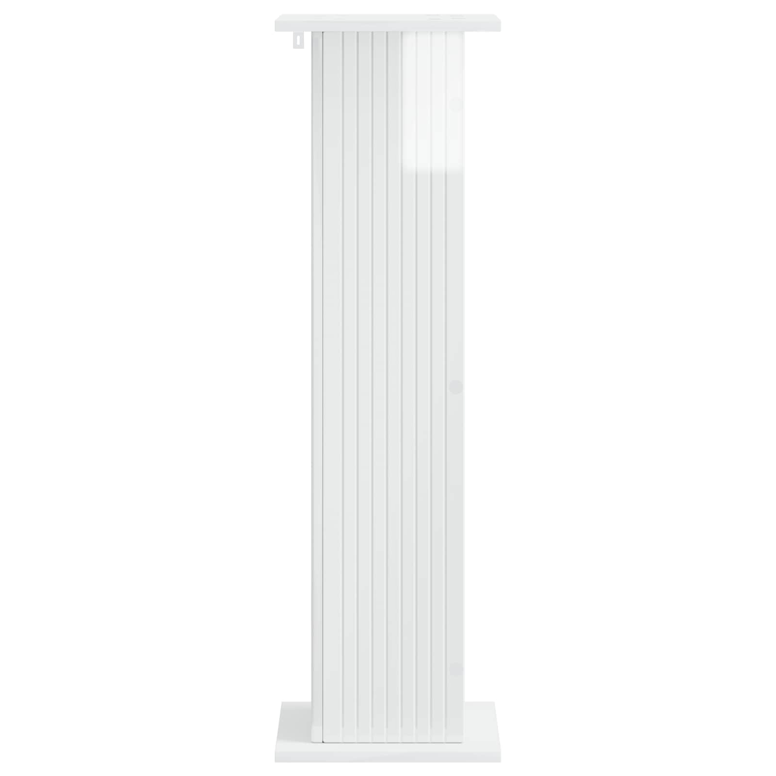 Plantenstandaard 2 pcs Hoogglans Wit 30,5 x 30 x 100,5 cm