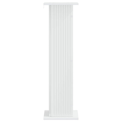 Plantenstandaard 2 pcs Hoogglans Wit 30,5 x 30 x 100,5 cm