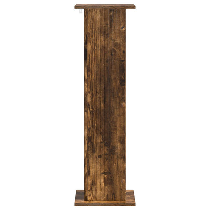 Plantenstandaard Gerookt eiken 30,5 x 30 x 100,5 cm