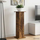 Plant Stand 2 pcs Smoked Oak 30.5 x 30 x 100.5 cm