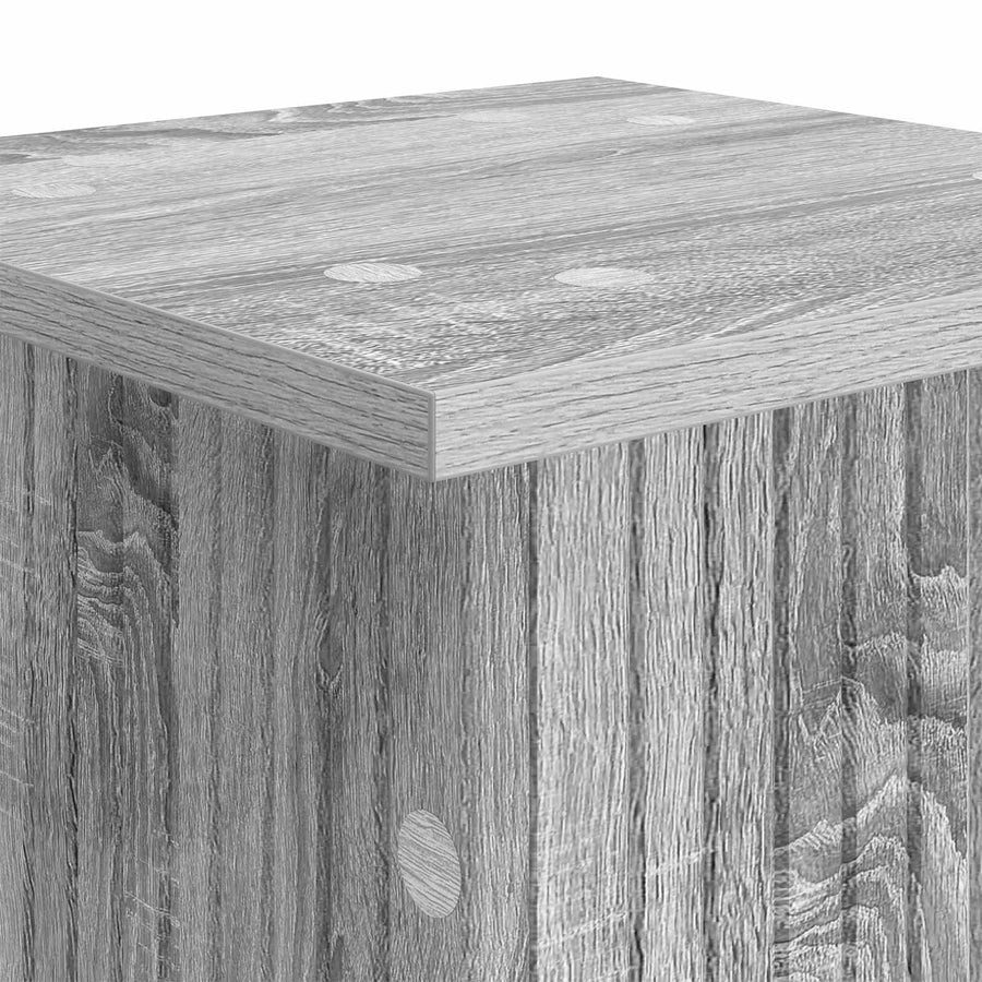 Plantenstandaard Grijs sonoma 30,5 x 30 x 100,5 cm Bewerkt hout