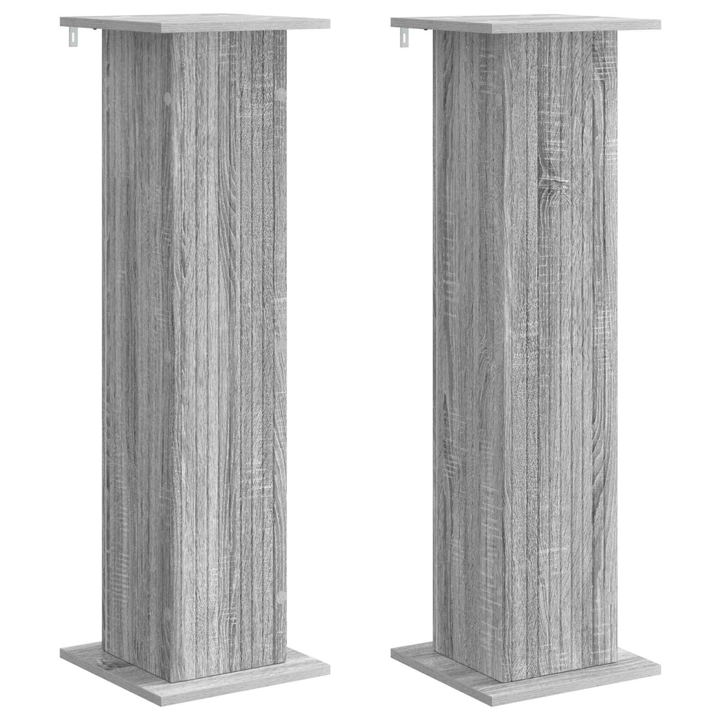 Plantenstandaard 2 pcs Grijs sonoma 30,5 x 30 x 100,5 cm