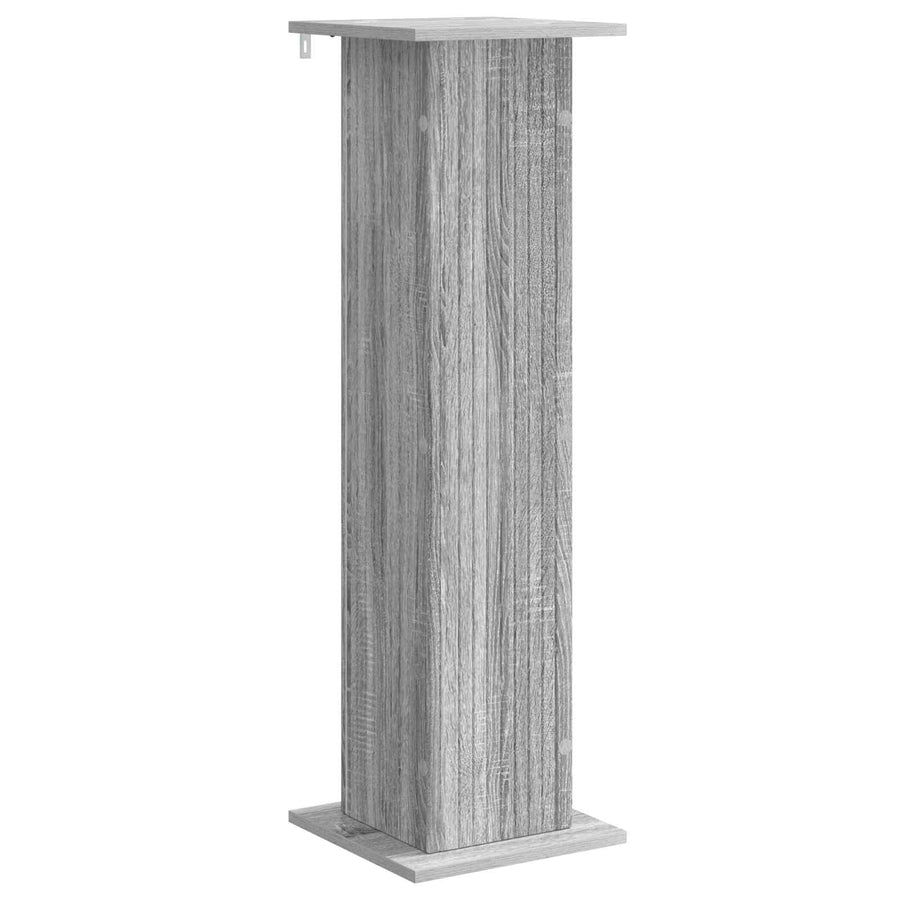 Plantenstandaard 2 pcs Grijs sonoma 30,5 x 30 x 100,5 cm