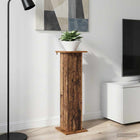 Plantenstandaard 30,5x30x100,5 cm bewerkt hout oud hout