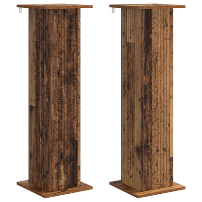 Plantenstandaard 2 pcs Oud hout 30,5 x 30 x 100,5 cm