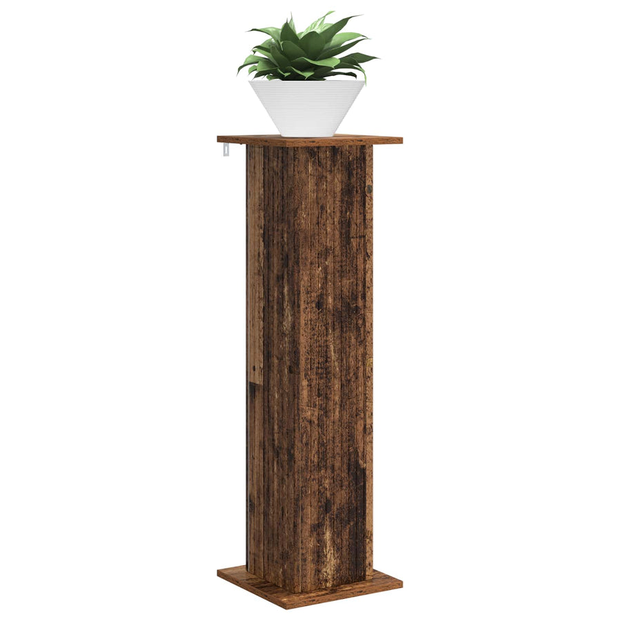 Plantenstandaard 2 pcs Oud hout 30,5 x 30 x 100,5 cm