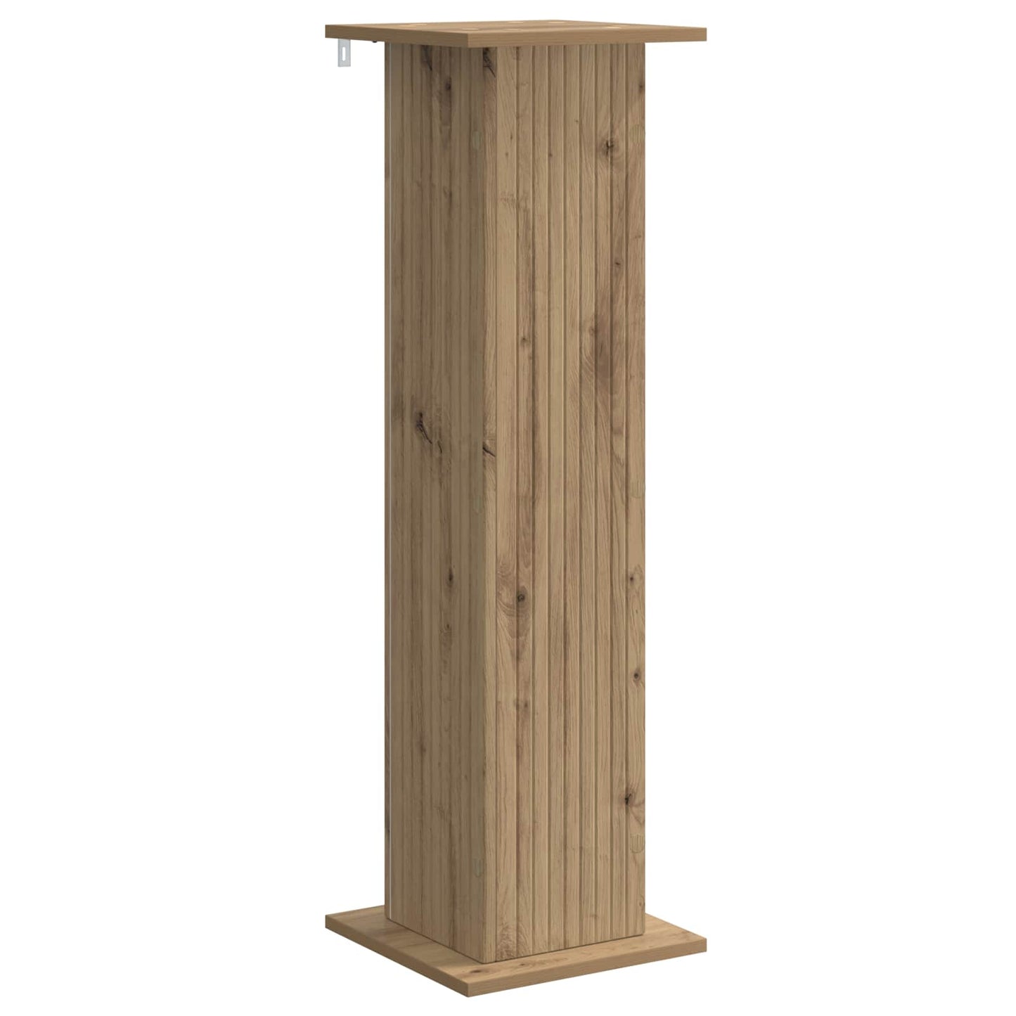Plantenstandaard 2 pcs Artisanaal eiken 30,5 x 30 x 100,5 cm