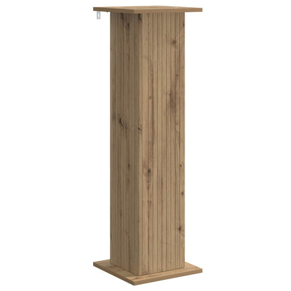 Plantenstandaard 2 pcs Artisanaal eiken 30,5 x 30 x 100,5 cm