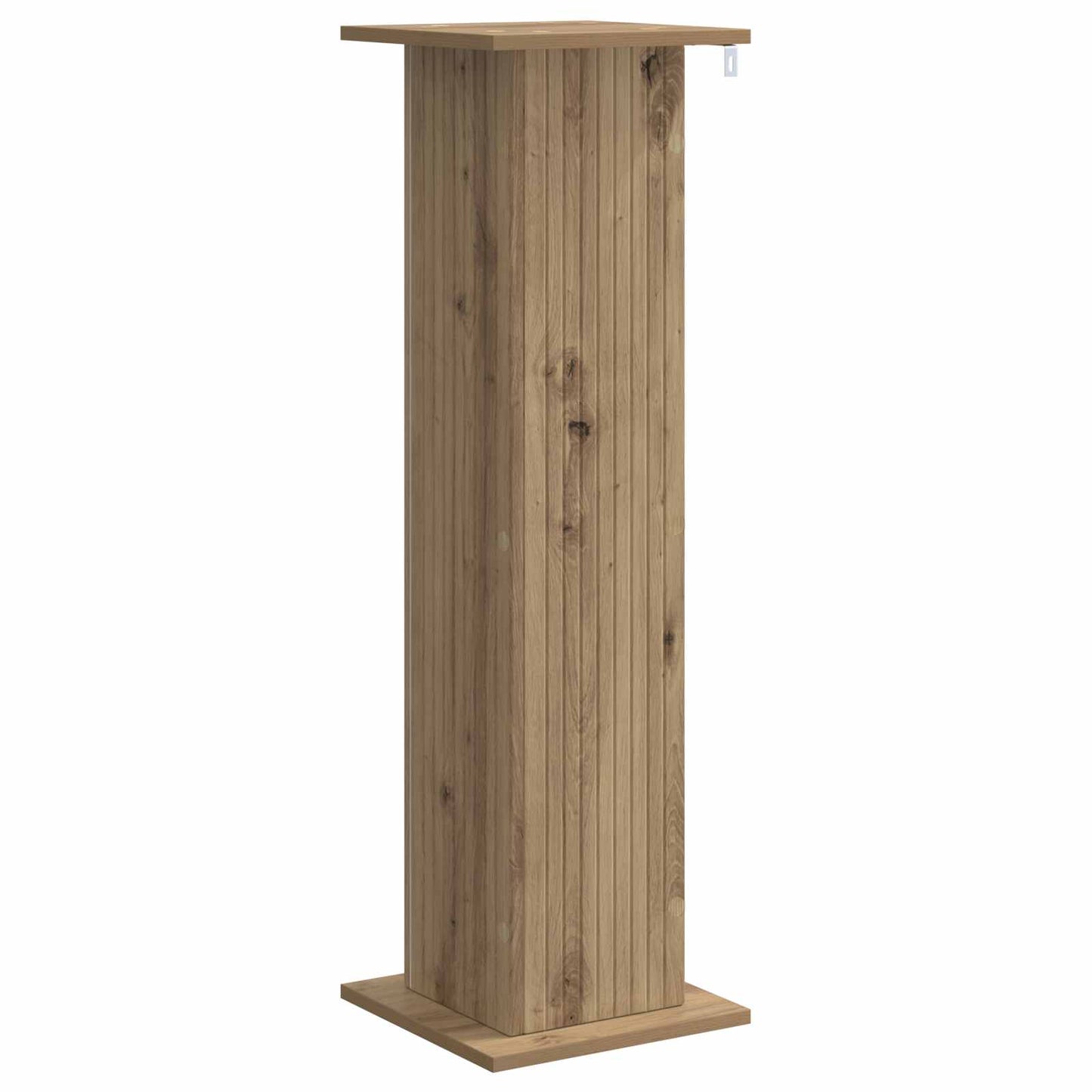 Plantenstandaard 2 pcs Artisanaal eiken 30,5 x 30 x 100,5 cm
