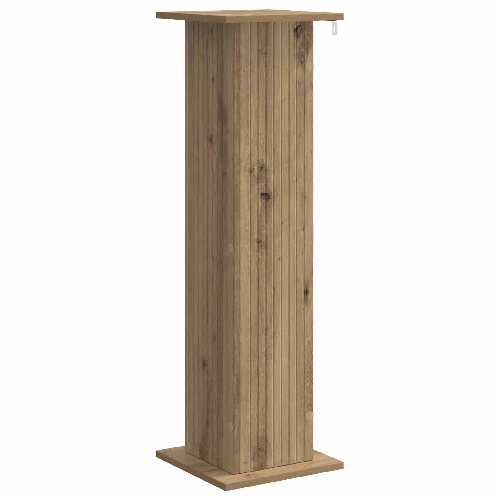 Plantenstandaard 2 pcs Artisanaal eiken 30,5 x 30 x 100,5 cm