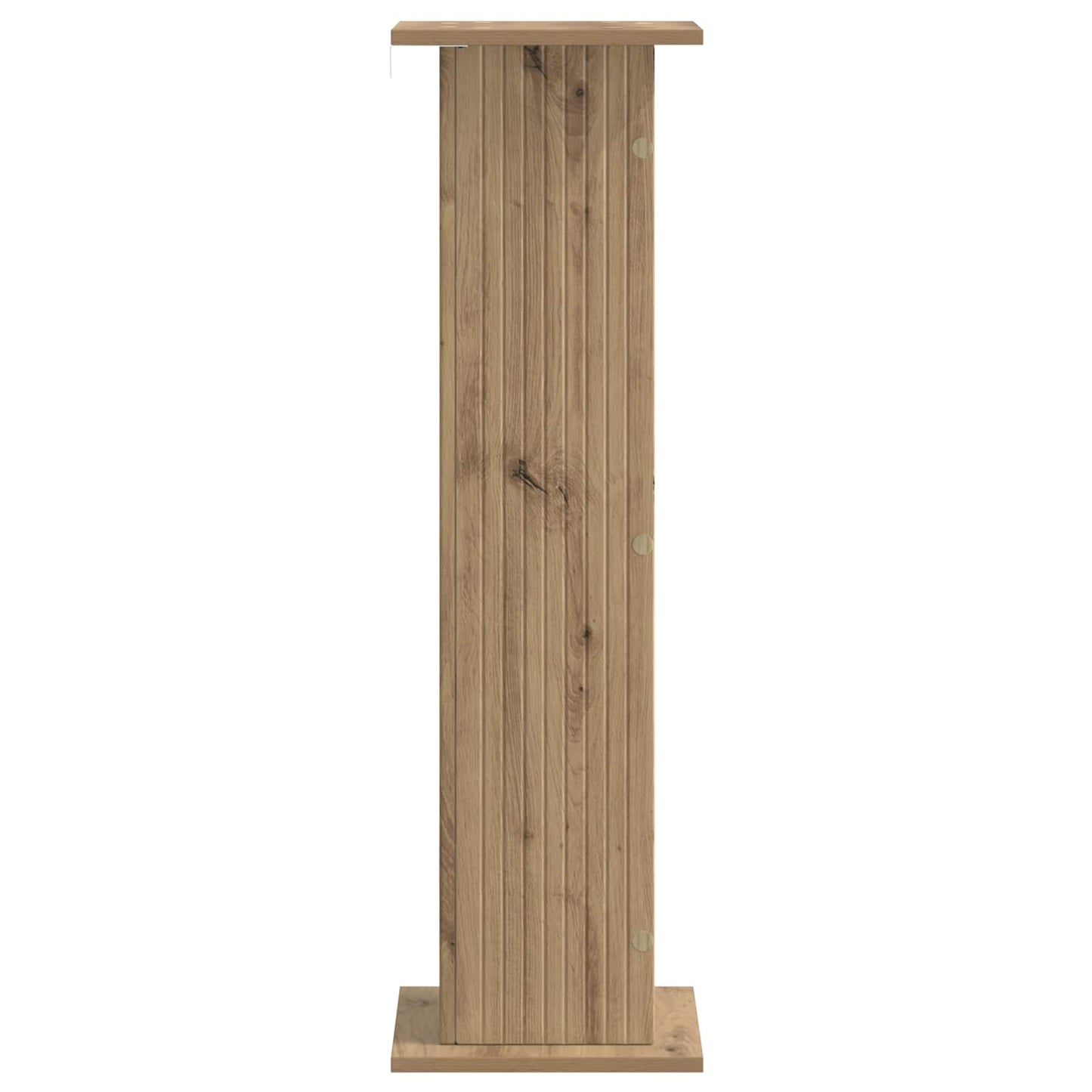 Plantenstandaard 2 pcs Artisanaal eiken 30,5 x 30 x 100,5 cm