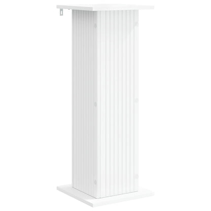 Plantenstandaard 2 pcs Wit 30,5 x 30 x 80,5 cm Bewerkt hout
