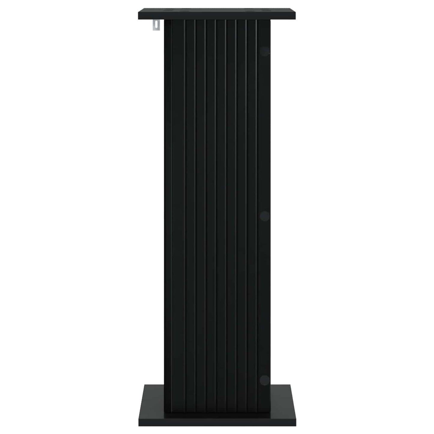 Plantenstandaard Zwart 30,5 x 30 x 80,5 cm Bewerkt hout