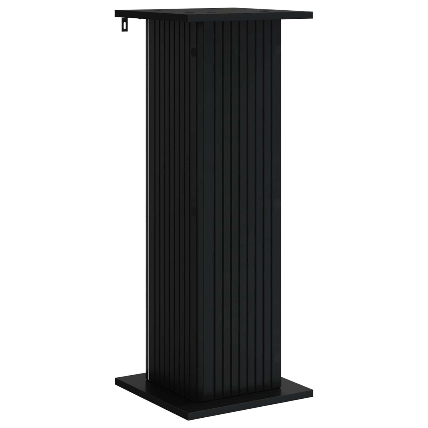 Plantenstandaard 2 pcs Zwart 30,5 x 30 x 80,5 cm Bewerkt hout