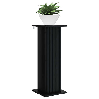 Plantenstandaard 2 pcs Zwart 30,5 x 30 x 80,5 cm Bewerkt hout