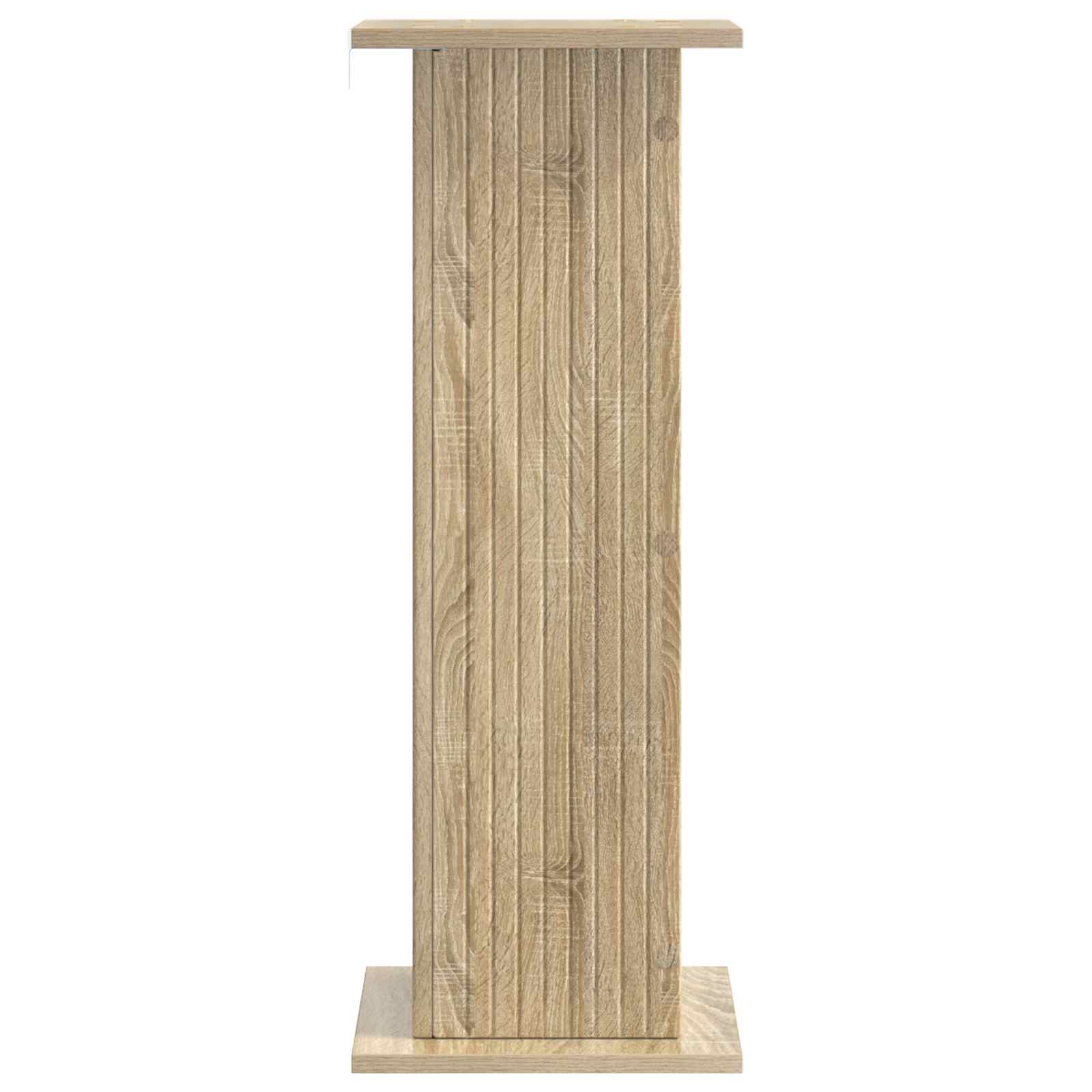 Plantenstandaard Sonoma Eiken 30,5 x 30 x 80,5 cm Bewerkt hout