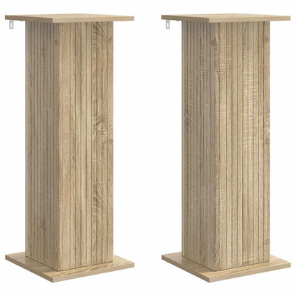 Plantenstandaard 2 pcs Sonoma Eiken 30,5 x 30 x 80,5 cm