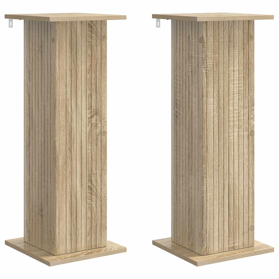 Plantenstandaard 2 pcs Sonoma Eiken 30,5 x 30 x 80,5 cm