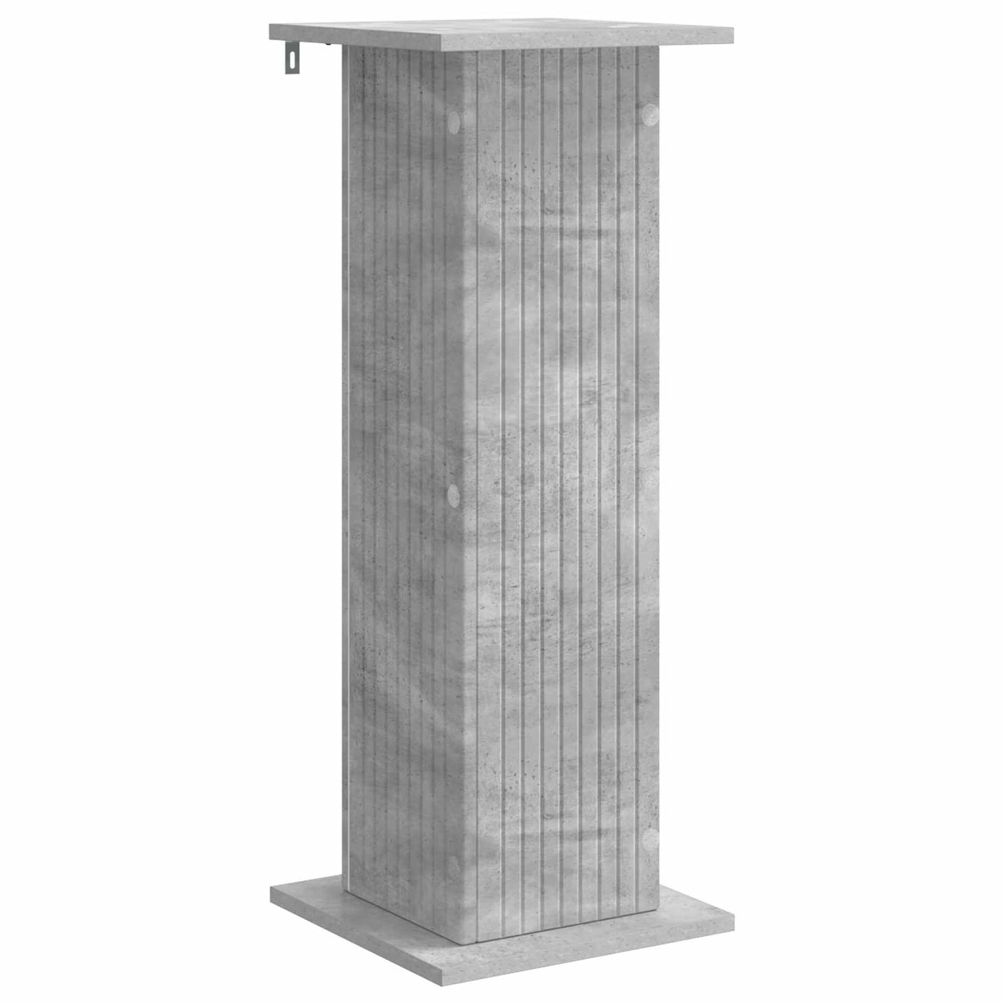 Plantenstandaard Betongrijs 30,5 x 30 x 80,5 cm Bewerkt hout