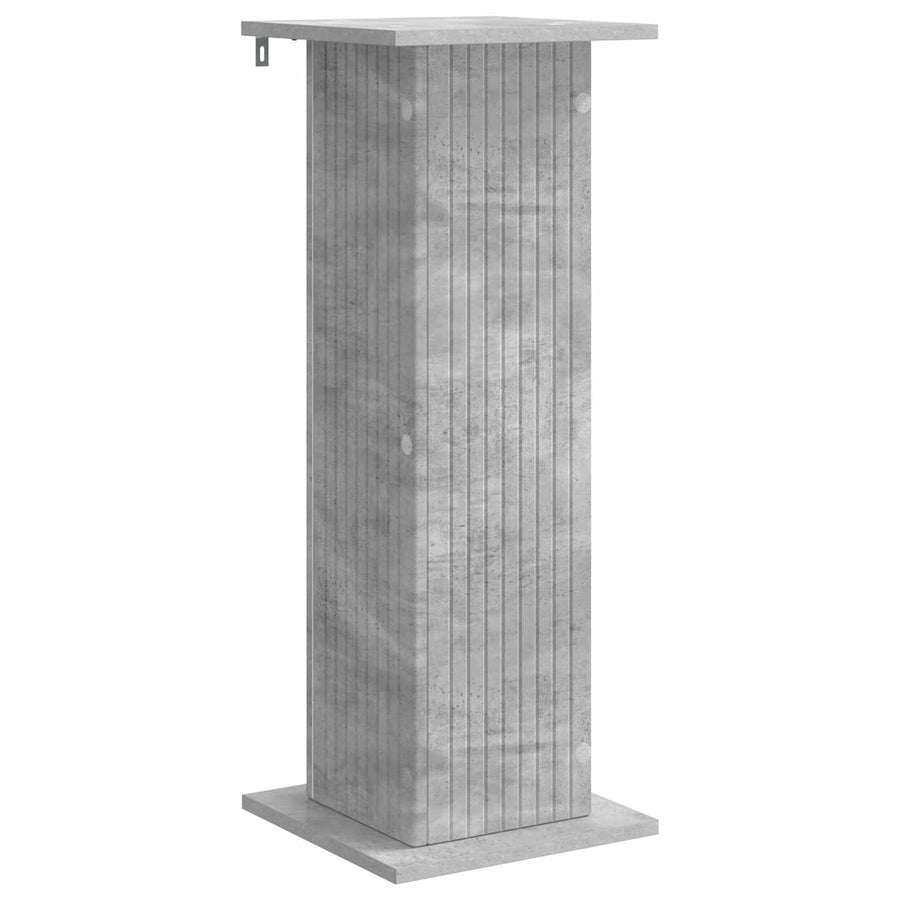 Plantenstandaard 2 pcs Betongrijs 30,5 x 30 x 80,5 cm