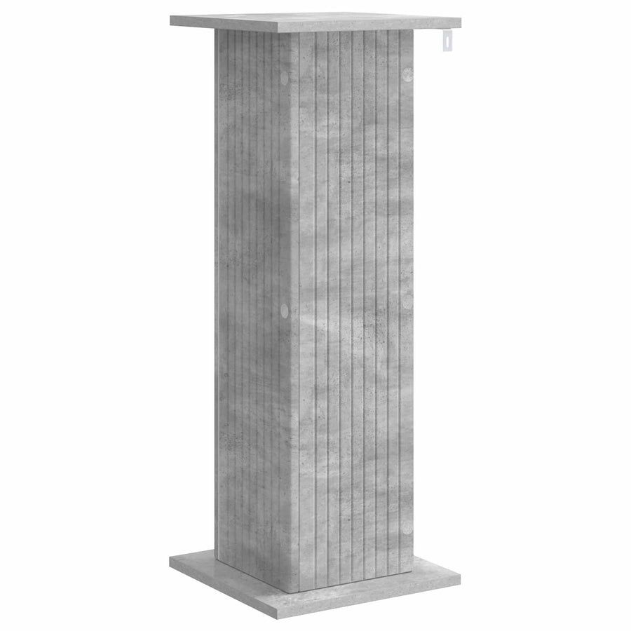 Plantenstandaard 2 pcs Betongrijs 30,5 x 30 x 80,5 cm