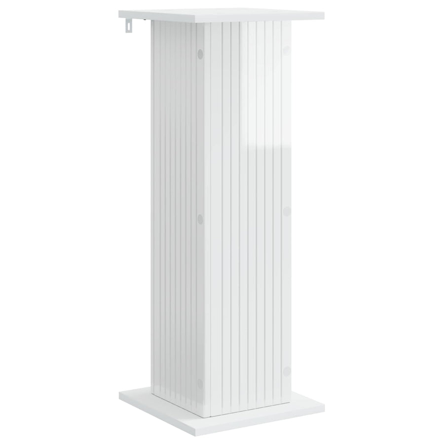 Plantenstandaard 2 pcs Hoogglans Wit 30,5 x 30 x 80,5 cm