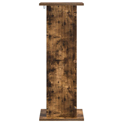 Plantenstandaard Gerookt eiken 30,5 x 30 x 80,5 cm Bewerkt hout