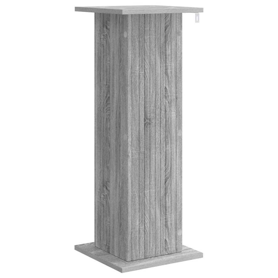 Plantenstandaard Grijs sonoma 30,5 x 30 x 80,5 cm Bewerkt hout
