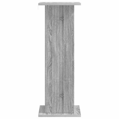 Plantenstandaard Grijs sonoma 30,5 x 30 x 80,5 cm Bewerkt hout