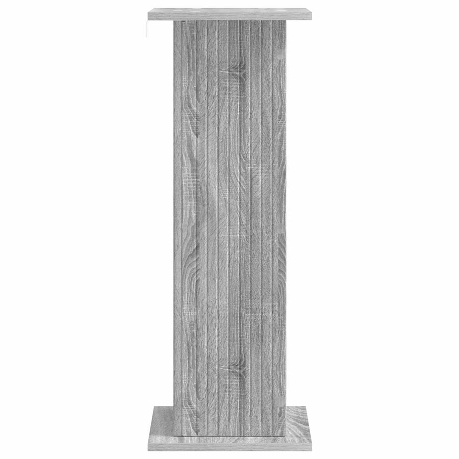 Plantenstandaard 2 pcs Grijs sonoma 30,5 x 30 x 80,5 cm
