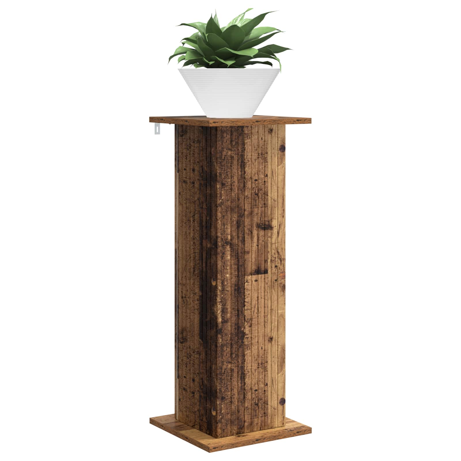 Plantenstandaard Oud hout 30,5 x 30 x 80,5 cm Bewerkt hout