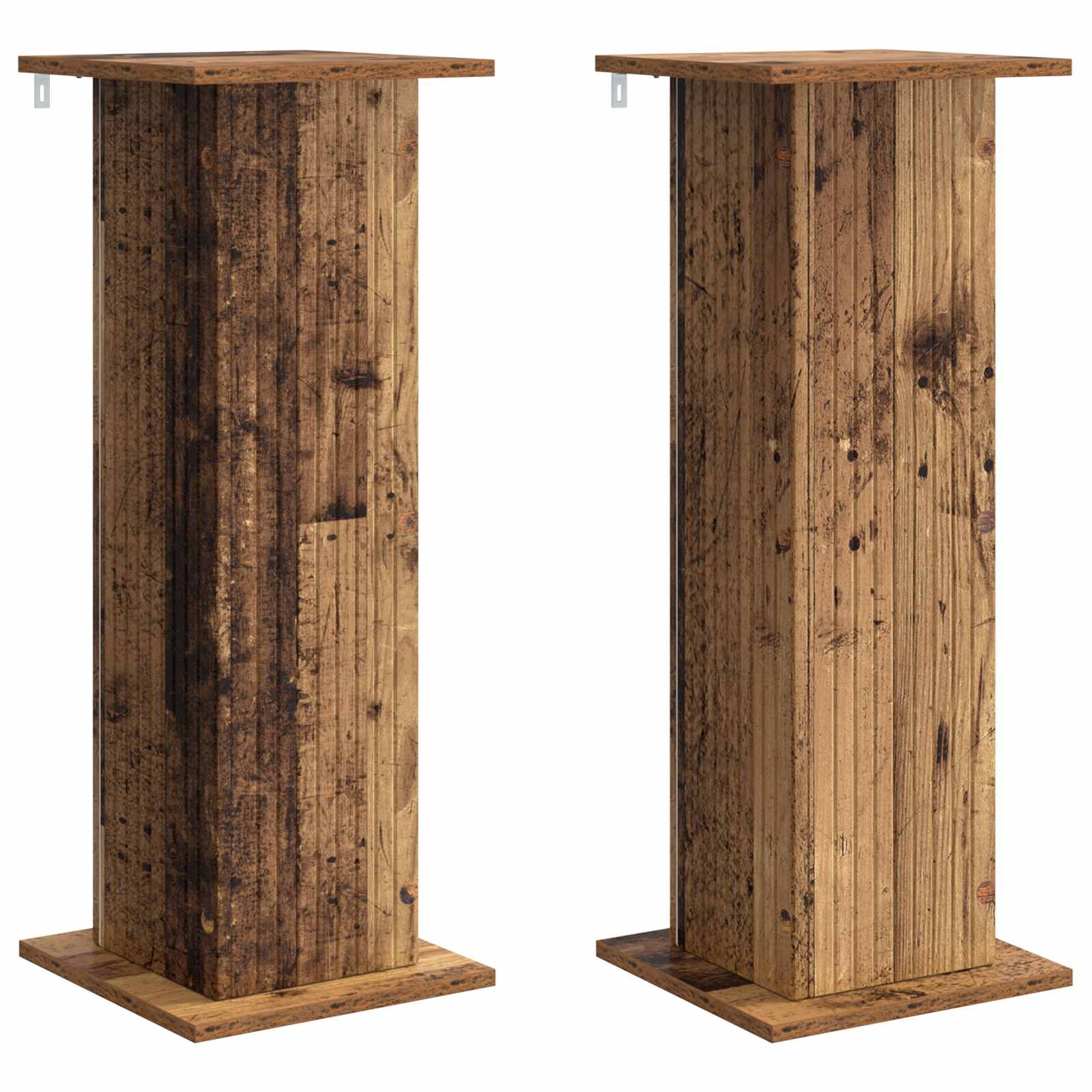 Plantenstandaard 2 pcs Oud hout 30,5 x 30 x 80,5 cm