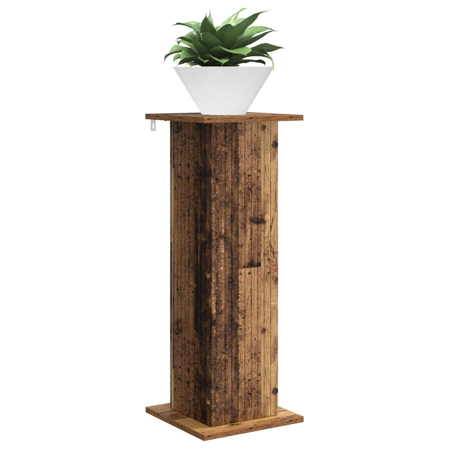 Plantenstandaard 2 pcs Oud hout 30,5 x 30 x 80,5 cm