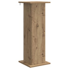 Artisanal Oak Plant Stand 30.5 x 30 x 80.5 cm
