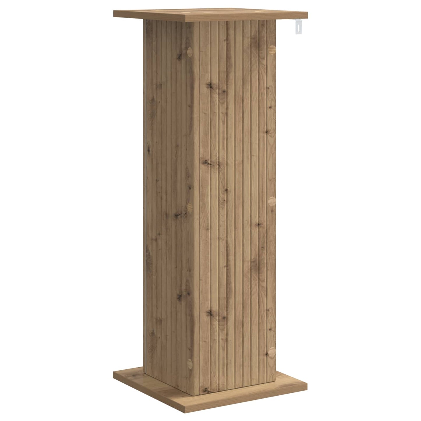 Plantenstandaard 2 pcs Artisanaal eiken 30,5 x 30 x 80,5 cm