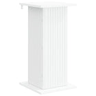 Plant Stand White 30.5 x 30 x 60.5 cm Engineered Wood
