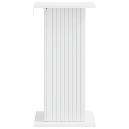 Plantenstandaard 2 pcs Wit 30,5 x 30 x 60,5 cm Bewerkt hout