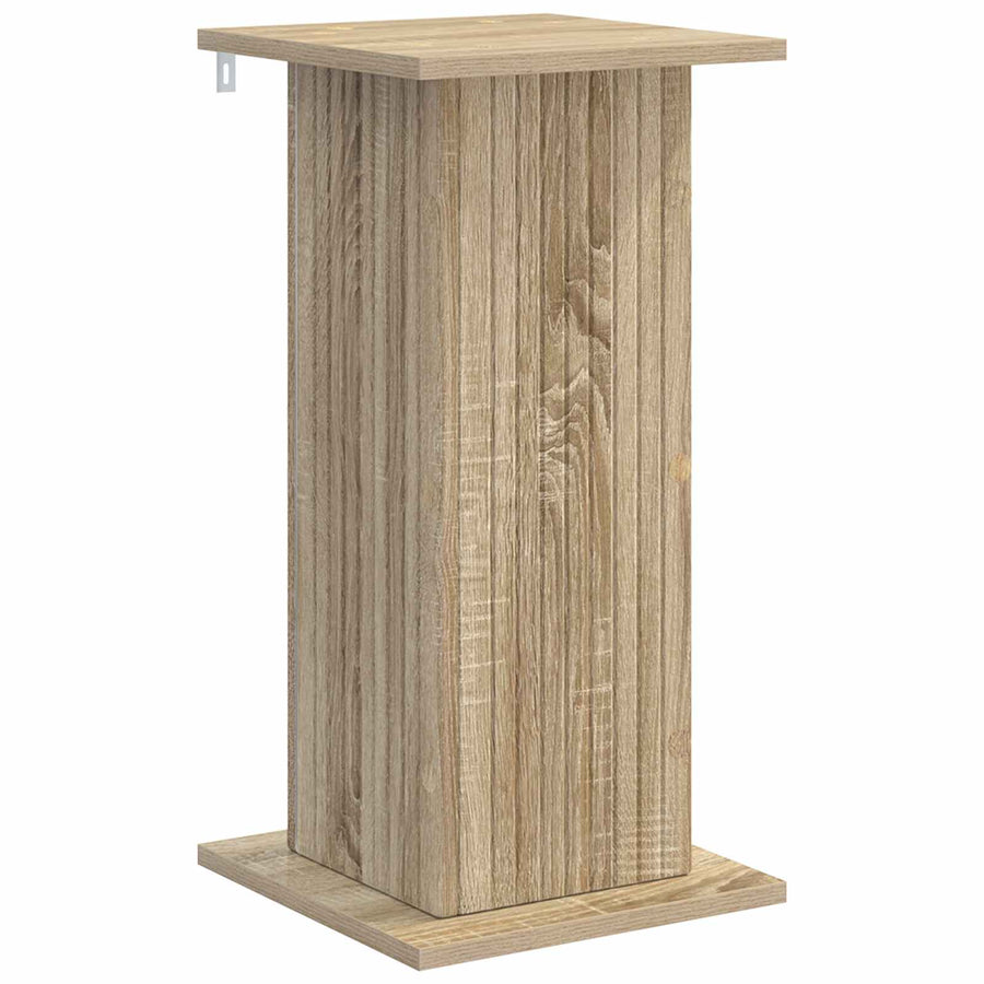 Plantenstandaard Sonoma Eiken 30,5 x 30 x 60,5 cm Bewerkt hout