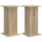 Plant Stand 2 pcs Sonoma Oak 30.5 x 30 x 60.5 cm
