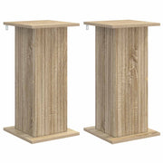 Plantenstandaard 2 stuks Sonoma eiken 30,5x30x60,5 cm