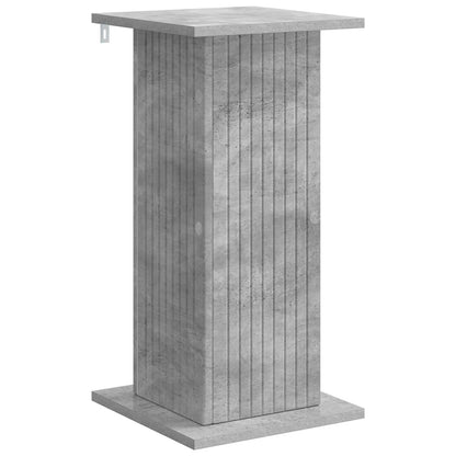 Plantenstandaard Betongrijs 30,5 x 30 x 60,5 cm Bewerkt hout