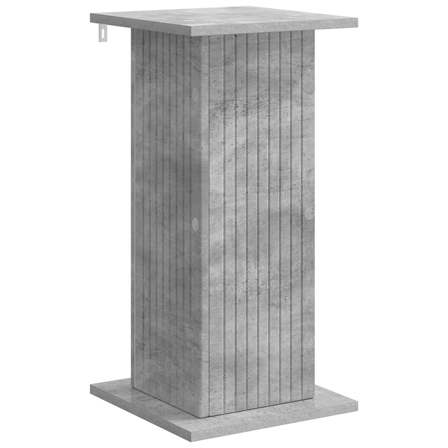 Plantenstandaard Betongrijs 30,5 x 30 x 60,5 cm Bewerkt hout