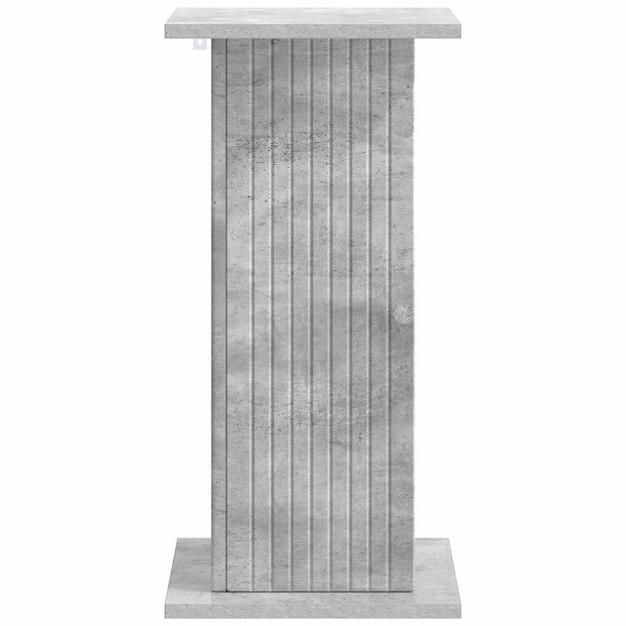 Plantenstandaard Betongrijs 30,5 x 30 x 60,5 cm Bewerkt hout