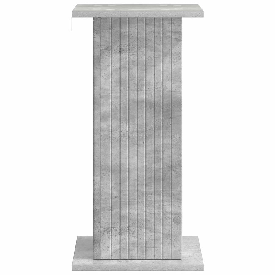 Plantenstandaard Betongrijs 30,5 x 30 x 60,5 cm Bewerkt hout