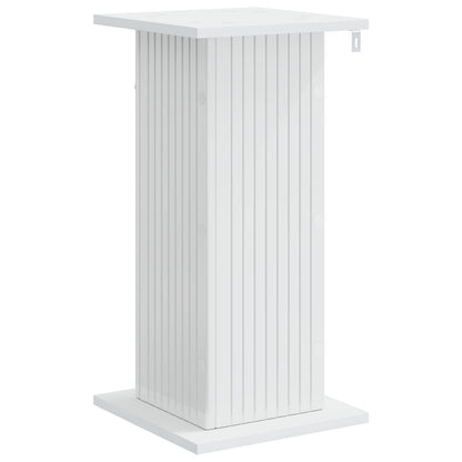 Plantenstandaard Hoogglans Wit 30,5 x 30 x 60,5 cm Bewerkt hout
