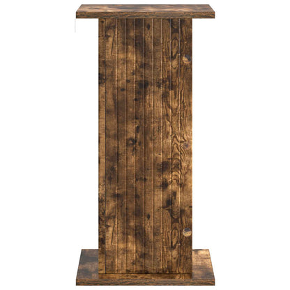 Plantenstandaard Gerookt eiken 30,5 x 30 x 60,5 cm Bewerkt hout