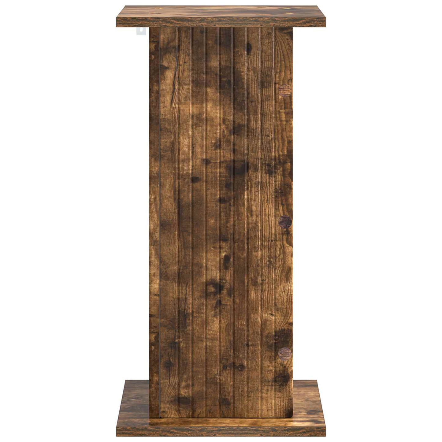 Plantenstandaard 2 pcs Gerookt eiken 30,5 x 30 x 60,5 cm