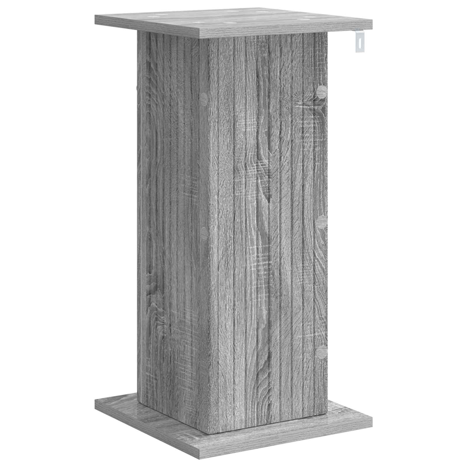 Plantenstandaard Grijs sonoma 30,5 x 30 x 60,5 cm Bewerkt hout