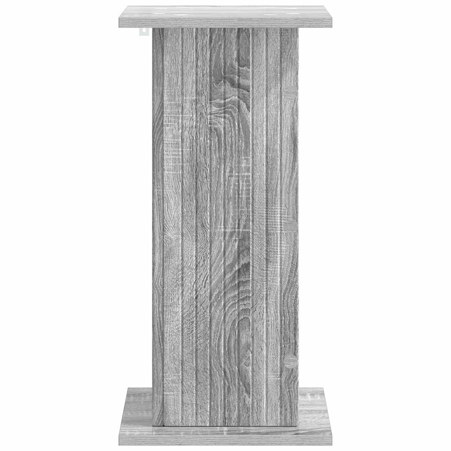 Plantenstandaard Grijs sonoma 30,5 x 30 x 60,5 cm Bewerkt hout